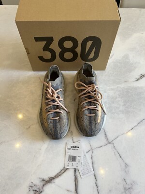 Adidas Yeezy Boost 380 Originals UK EU 38 Mist Grey Beige