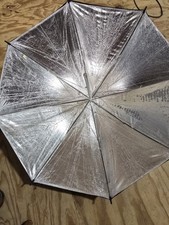 Set of 2 Two Unknown Brand LTU40SBC 30" Dual-Layer Photography Umbrellas