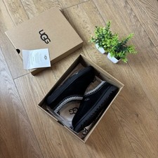 UGG Tasman Black Slippers UK Size 5 Womens Brand New In Box