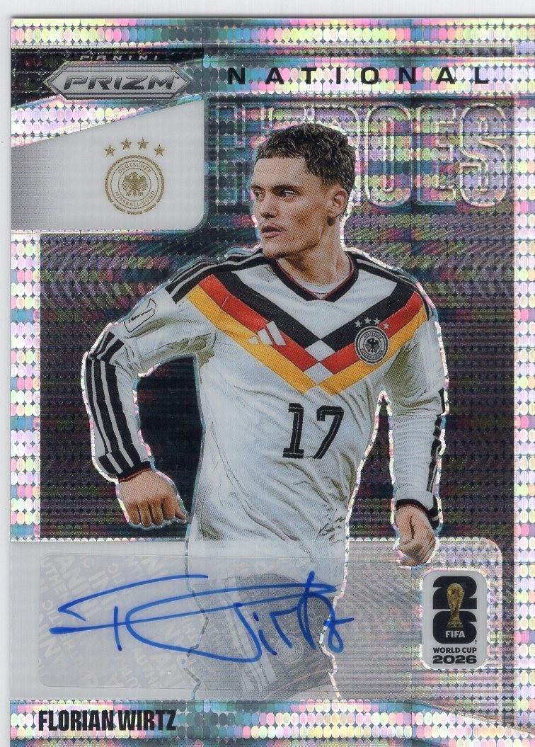 2026 Panini Prizm World Cup Florian Wirtz National Heroes Preferred Auto #NH-FW