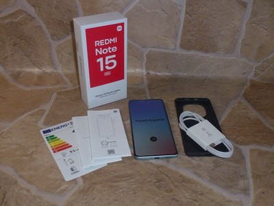 Xiaomi Redmi Note 15 5G Glacier Blue - 256GB / 8GB RAM - Smartphone - NEU