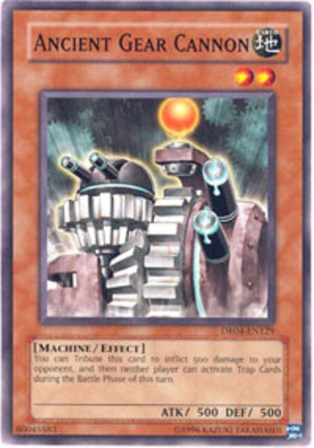 Ancient Gear Cannon DR04-EN129 Common Unlimited Edition Dark Revelation Volume 4