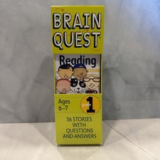 Grade 1 Brain Quest READING Ages 6-7 Deck 2 56 Stories with Question  Answers