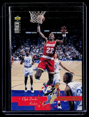 1995-96 Collector's Choice #199 Clyde Drexler BK81