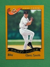 2002 Topps Series One Baseball Draft Picks #327 Chris Smith