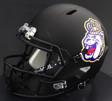James Madison Dukes Riddell Speed Full Size Replica NCAA Football Helmet