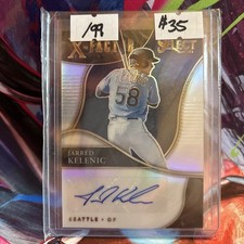 2021 Panini Select Jarred Kelenic X-Factor Silver Auto /99