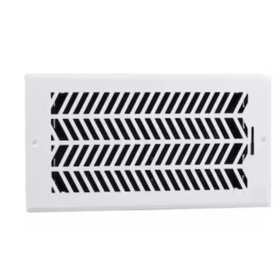 10 Piece Allen + Roth 12 in x 6 in Steel White Floor /Sidewall /Ceiling Register - Image 2 of 4