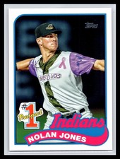 2020 Topps Update #P-28 Nolan Jones #1 Prospects RC Cleveland Indians