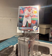 🔥Bowman Chrome Prospects Aidan Miller Philadelphia Phillies Prospect Card Lot🔥