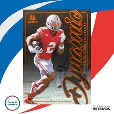 2025 Panini Luminance Emeka Egbuka Dynamic Rookies Orange /100 #2 Buccaneers