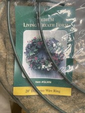 20" Living Wreath Frame with Jute Liner