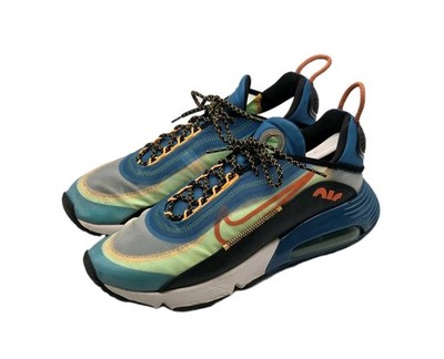 Nike Air Max 2090 Men's Size 11.5 Green Abyss Blue Athletic Sneakers CZ7867-300