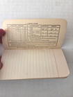 Vintage 1910 Bank Of Ettrick, WI Promotional Memo Book With Postal Rates — photo 3