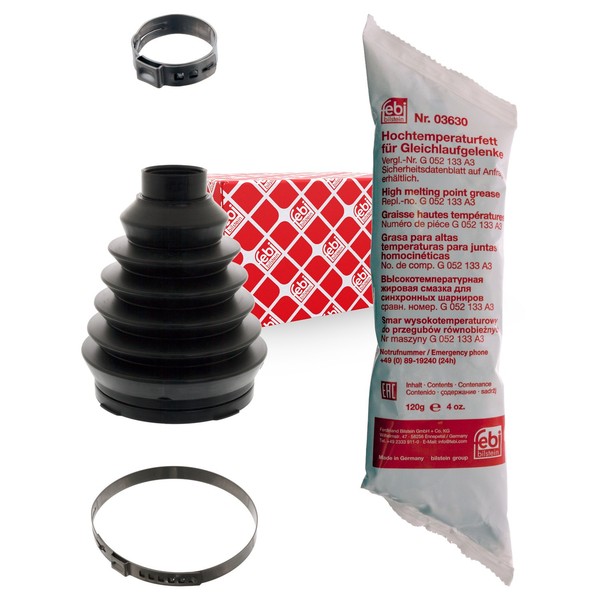 febi Bilstein Faltenbalgsatz, Antriebswelle 100047 FüR Renault, Vorderachse-image