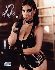 Hot Sexy Hailey Rose Signed 8x10 Photo Adult Star Authentic Autograph Beckett