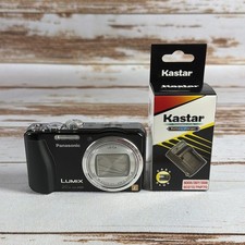 Panasonic Lumix DMC  ZS19 Black   20x Zoom, Parts Only, Lens Error, Batt/Charger