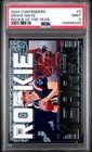 2021 Drake Maye Panini Contenders Rookie of the Year #3 RC PSA 9 Mint Patriots!!