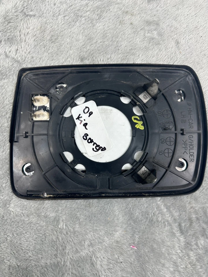 Espejo retrovisor lateral izquierdo KIA Borrego 2009 2010 2011 vidrio térmico OEM Foto 2 de 4