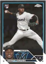 2023 Topps Chrome Update George Soriano RC #USC137 Miami Marlins