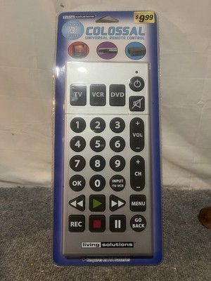 Huge Colossal Universal Remote Control New Sealed