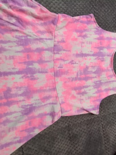 So Pink Purple Designed Dress Size Girl's 14 - Picture 3 of 7