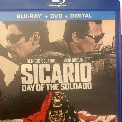Sicario Day of the Soldado Blu-ray DVD Digital Benicio del Toro Box Set 2018
