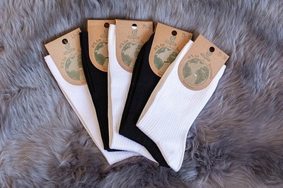 Premium Bio Bio Baumwolle Socken - weich, atmungsaktiv & bequem Unisex