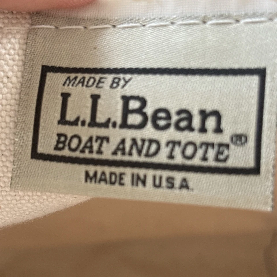 BOLSO DE MANO OFICIAL DE LONA LL Bean PROVEEDOR DE EXPERIENCIA DEL DERBY DE KENTUCKY De colección 13X9 Foto 3 de 4