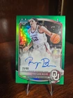 25-26 Bowman Basketball RAEGAN BEERS 1st Bowman Green On Card Auto bookend 25/99