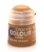 Warhammer 40K/Age of Sigmar Citadel Colour Paint Balor Brown - NEW