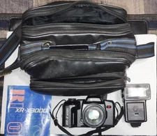 Ricoh XR-X3000 35mm camera with Sakar 50mm F1.7 lens -parts