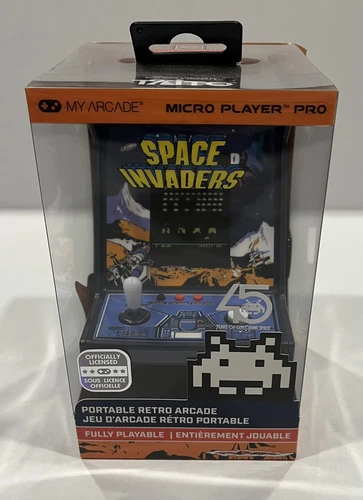 My Arcade Space Invaders Micro Player Pro: 6.75" Mini Arcade Game Ships Now!