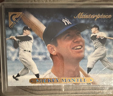 Topps 1996 Mickey Mantle #MP 1 Masterpiece New York Yankees Baseball Card