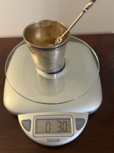 Sterling Silver Lot Antique Cup Solid 3 Oz  Scrap Melt