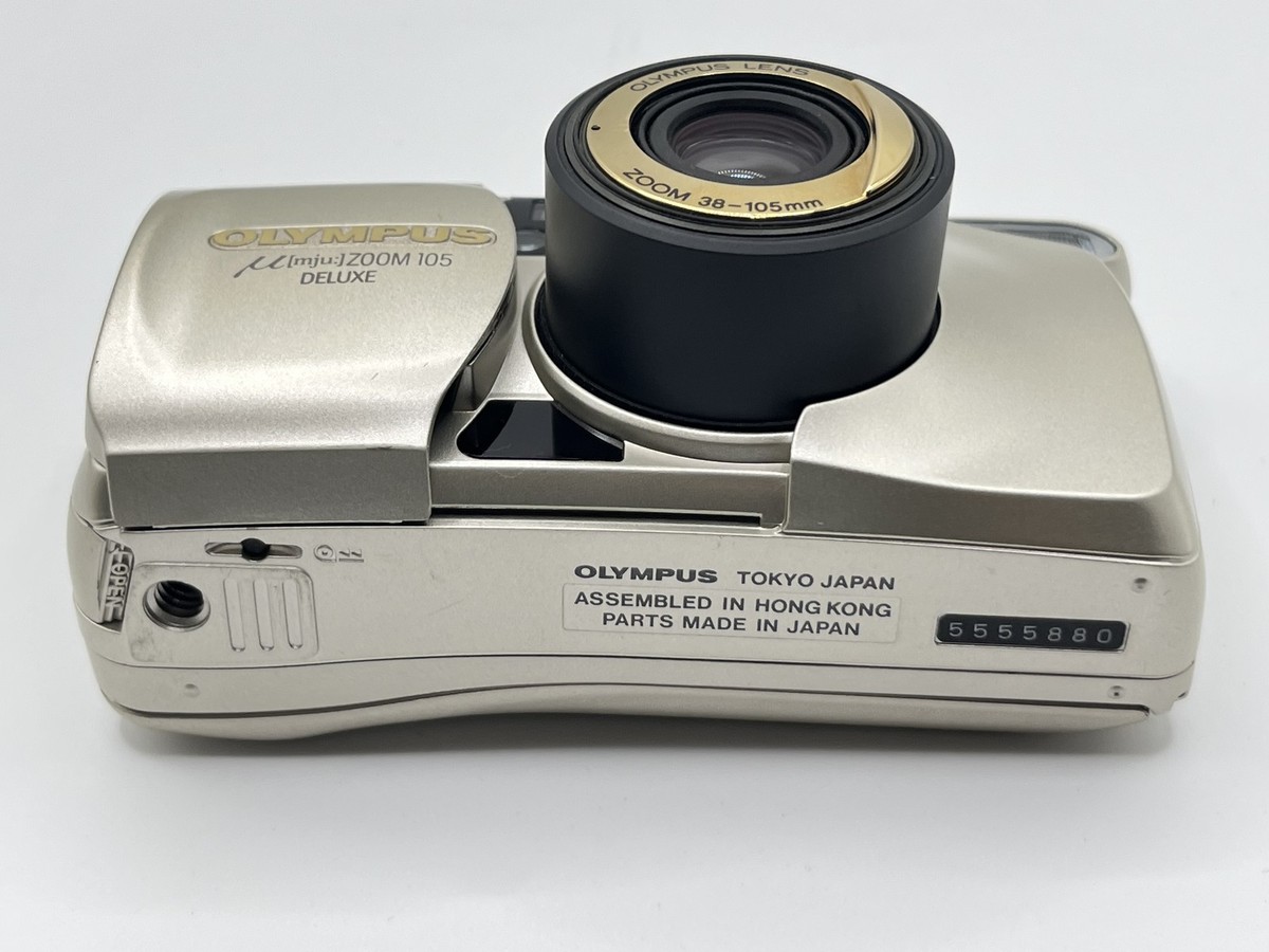 MINT * OLYMPUS μ stylus mju ZOOM 105 DLX Point & Shoot Film Camera
