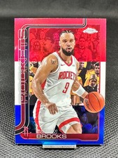 2025-26 Topps Chrome Basketball  DILLON BROOKS  Red White & Blue Refractor #70