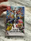 Super Smash Bros. Ultimate Nintendo Switch Game Cartridge and Case (tested)