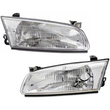 For 1997-1999 Toyota Camry Halogen Headlight Set Left And Right With Bulbs For 1997-1999 Toyota Camry Halogen Headlight Set Left And Right With Bulbs