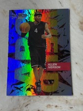 ALLEN IVERSON - 2021 SKYBOX METAL UNIVERSE CHAMPIONS BASKETBALL ARC WELD INSERT