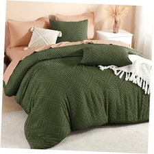 California King Comforter Set Olive California King 104"x96" 06-olive Green