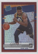 2020 Panini Donruss Optic Rated Rookie Choice Red Prizm 82/88 Udoka Azubuike 5ov