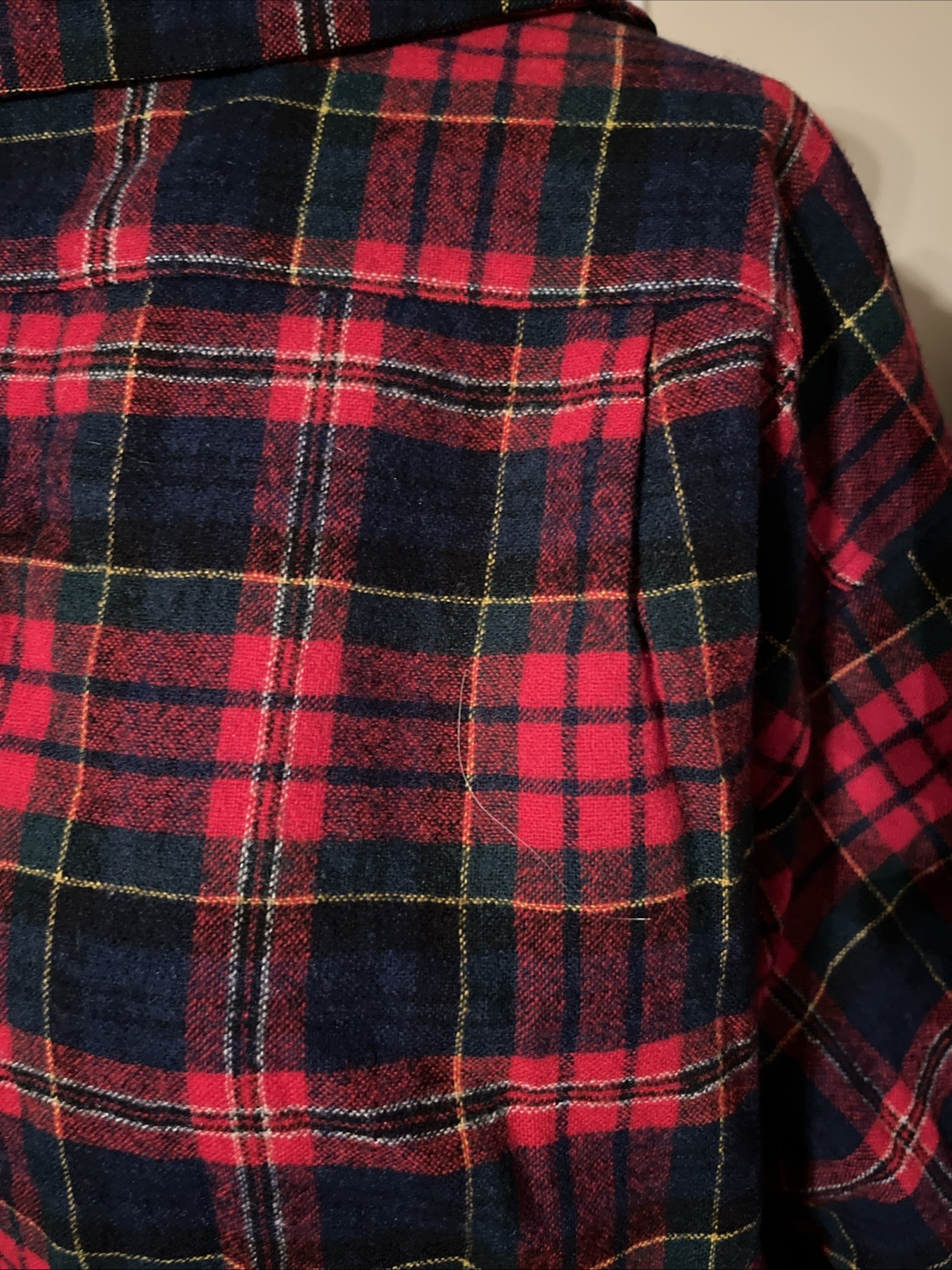 Vintage Pendleton Loop Collar Wool Board Shirt  X… - image 8