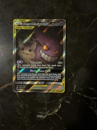 New ListingPokémon TCG Gengar & Mimikyu GX Alt Art 165/181