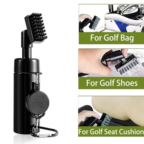 Golf Clean Tool Set, Retractable Golf Club Brush and 2 Golf Club Groove Sharp... - Picture 5 of 7