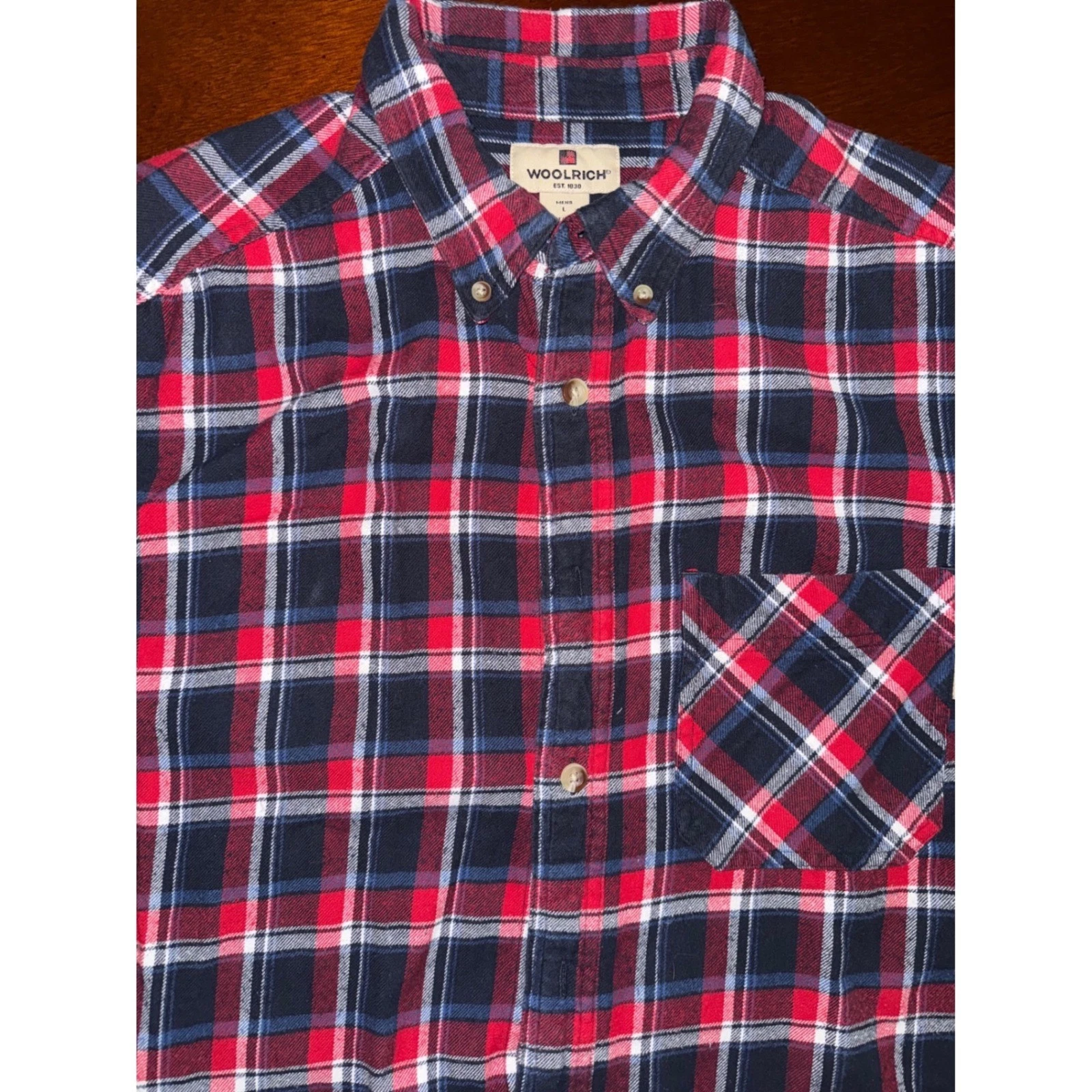 Woolrich Men's Plaid Flannel Shirt Size L Comfy Weather Outdoors Workwear Rugged
Opens in a new wind