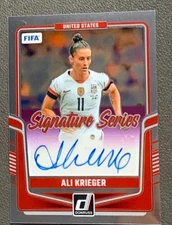2023 Donruss Ali Krieger Beautiful Game Auto