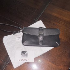 Coach Soho Buckle Flap Wristlet