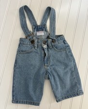 Vintage Baby Guess Overalls Size 6 Months Made USA 90s Rare