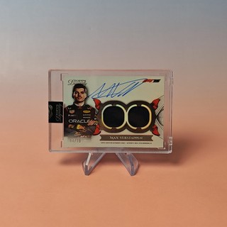 MAX VERSTAPPEN TOPPS SDDRA MVE 2025 DYNASTY F1 RELIC AUTO 08/10 ON CARD ENGLISH